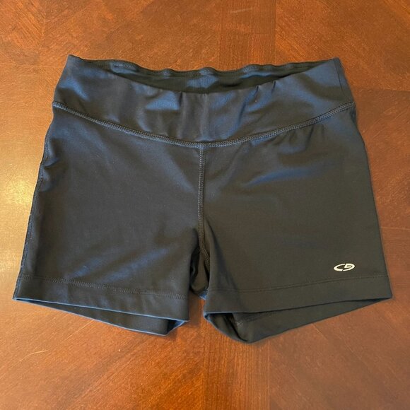 Champion Black Compression Athletic Shorts Womens Size S - Picture 1 of 6